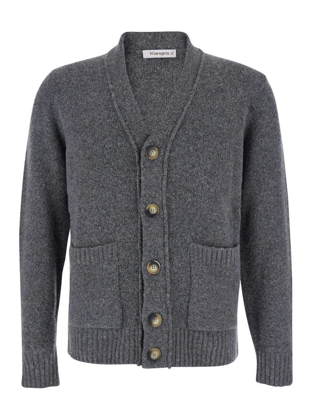 Kangra Cardigan Bottoni Con Tasche F. 5gg