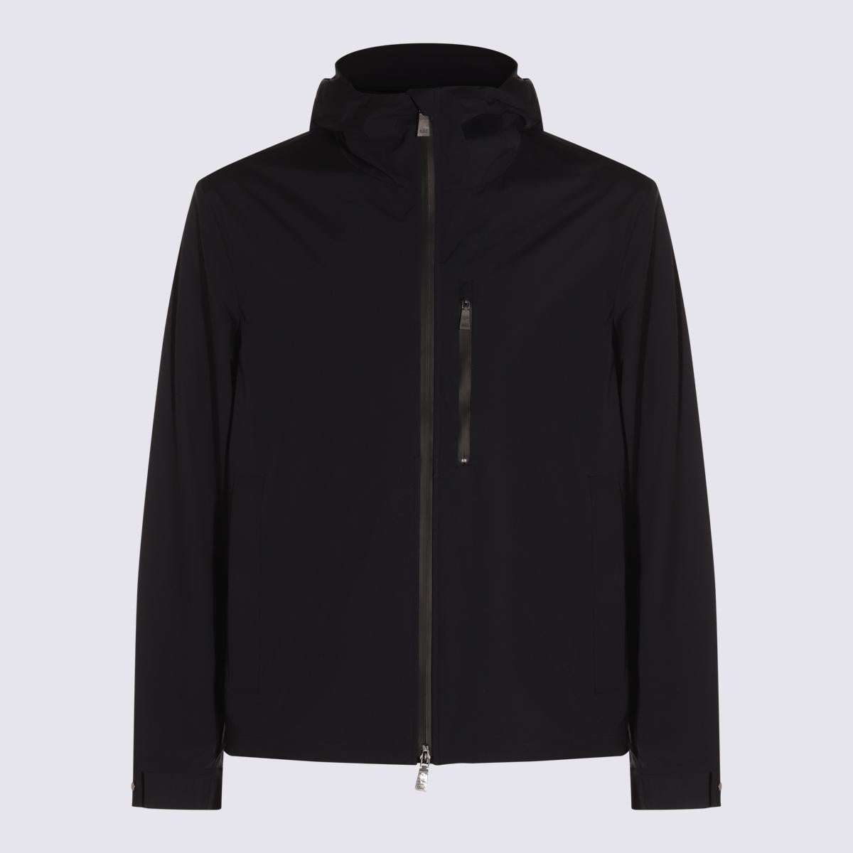 Add Dark Navy Blue Casual Jacket