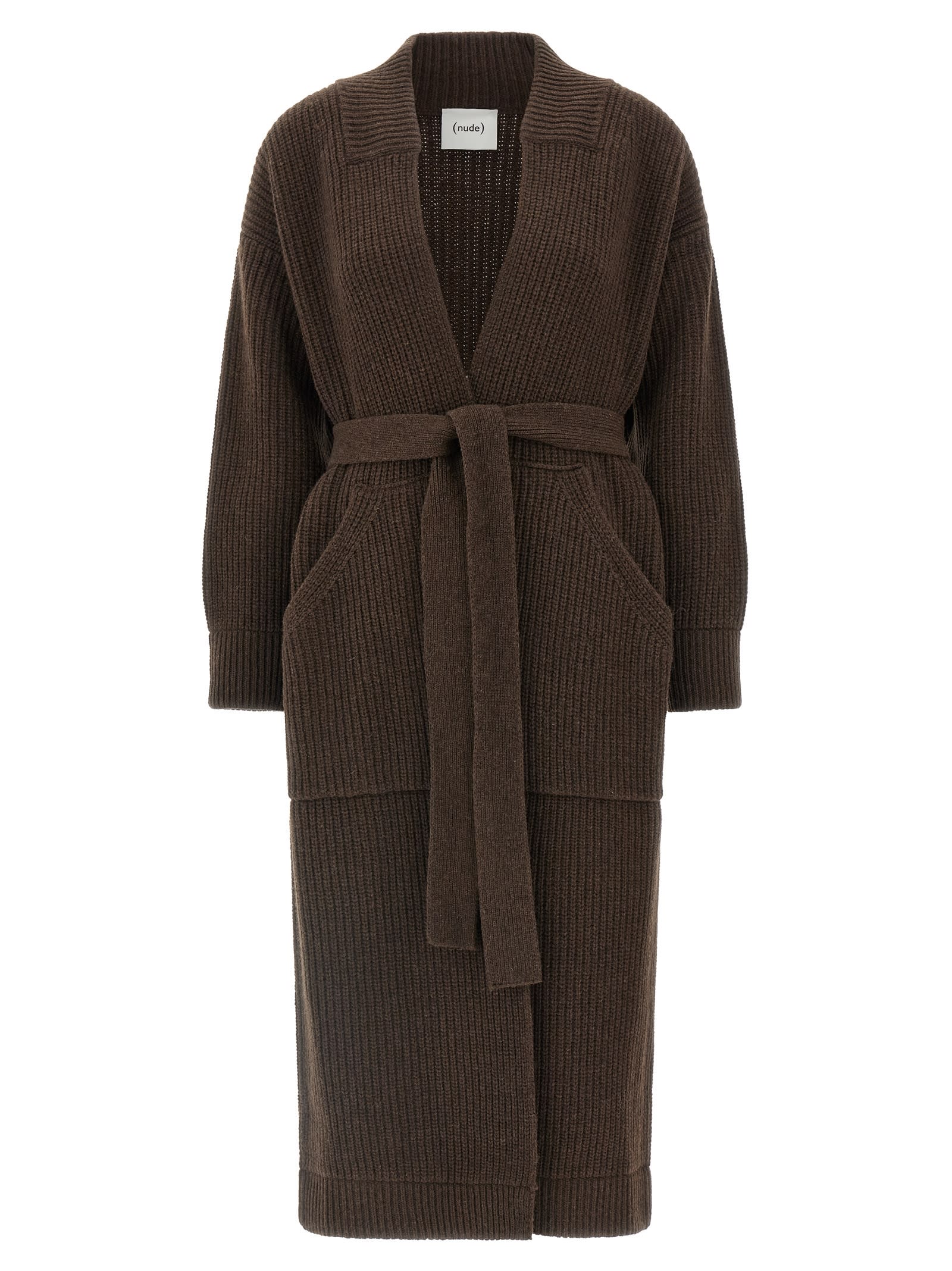 (nude) Wool Coat
