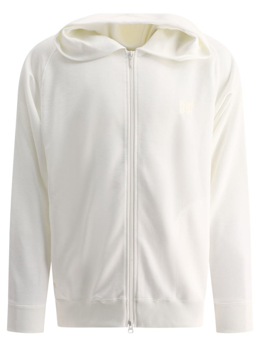 Needles Embroidered Zippered Sweatshirt