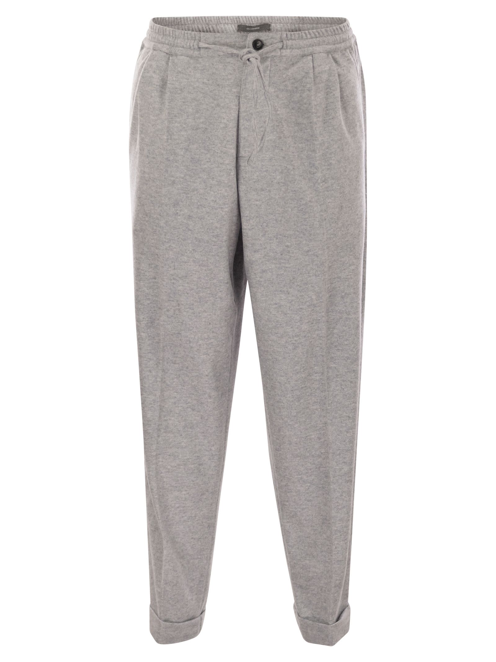 Fedeli Harvard - Soft Cashmere Flannel Trousers