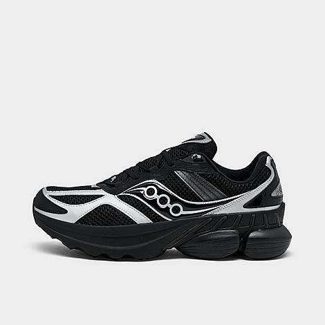 Saucony Men's Grid NXT Casual Shoes in Black/Silver Size: 8.0