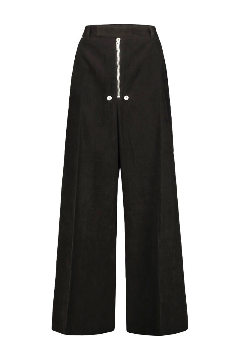 Rick Owens Tailored Wide Belas Clothing