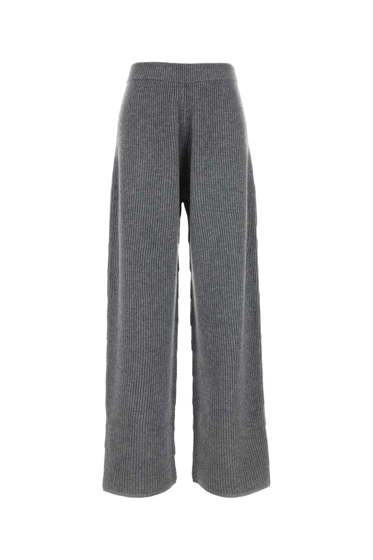 SportMax Grey Wool Blend Sella Pant