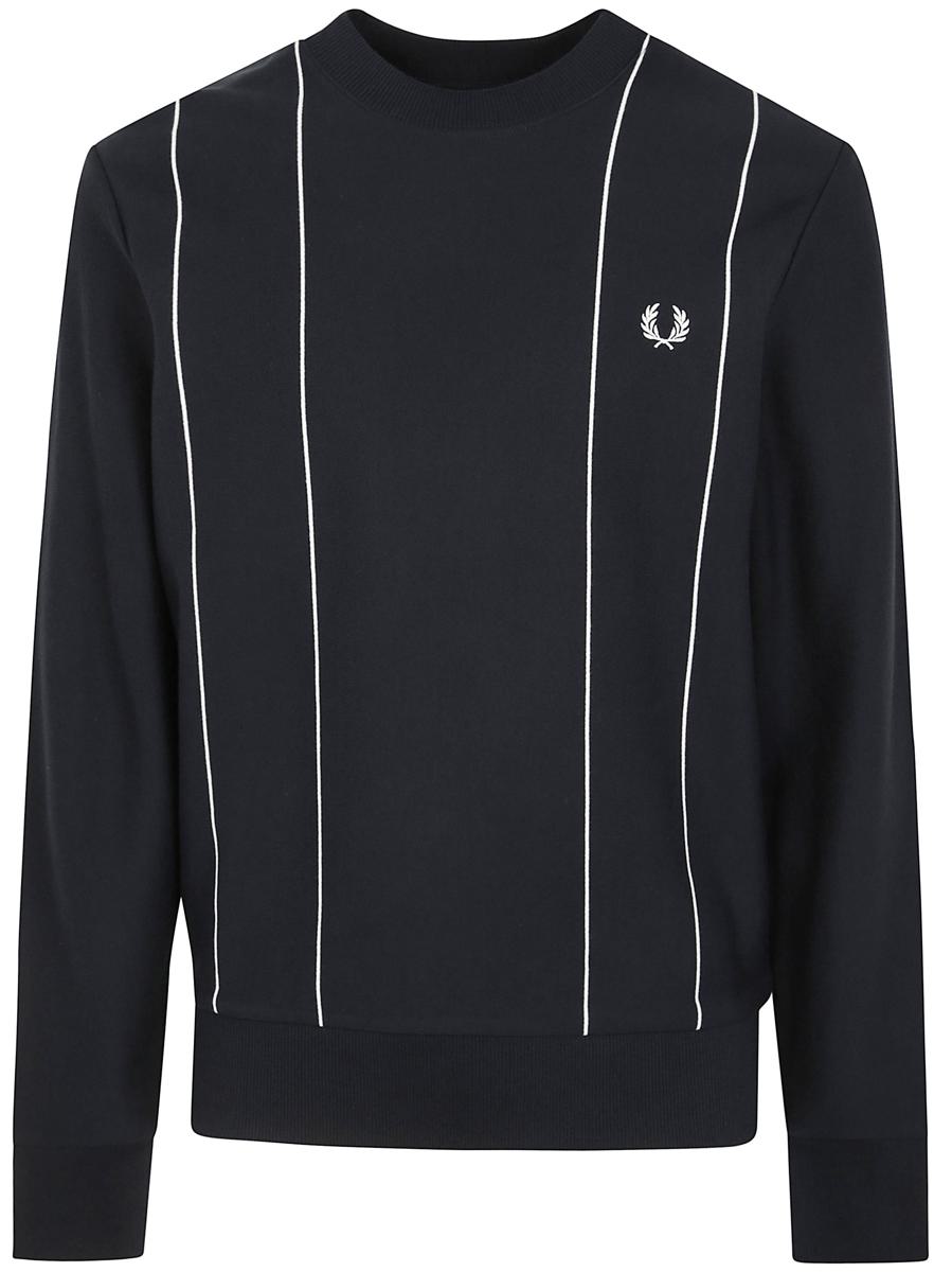 Fred Perry Pinstripe Sweatshirt Clothing