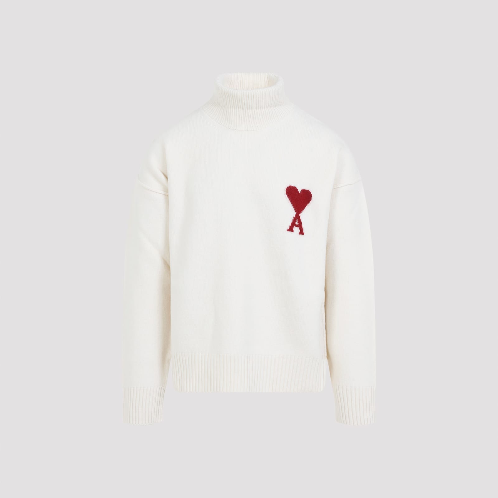 Ami Alexandre Mattiussi Adc Funnel Neck Sweater