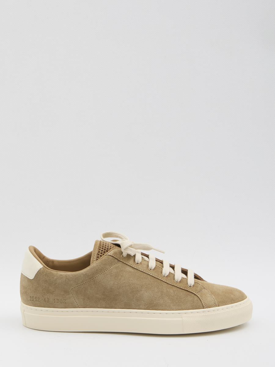 Retro Vintage Sneakers In Suede