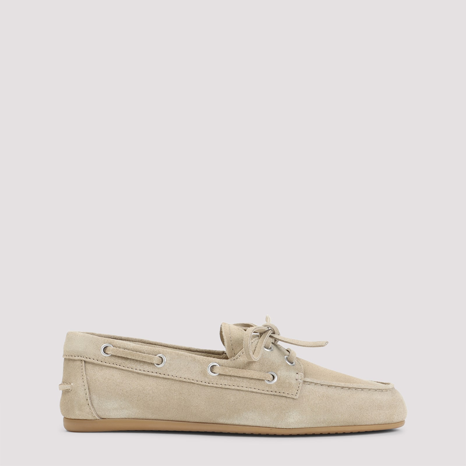 Miu Miu Suede Calf Leather Loafers