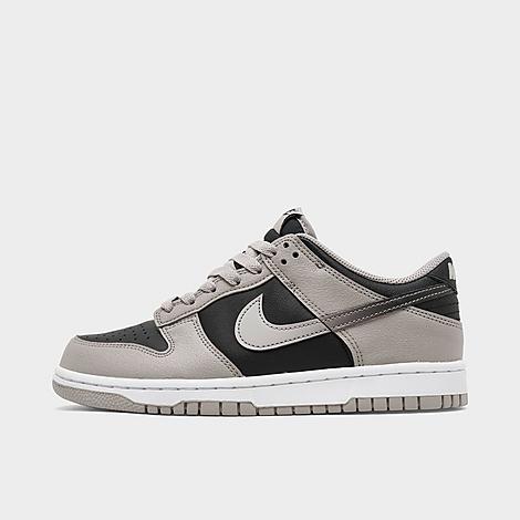 Nike Big Kids Dunk Low Casual Shoes in College Grey/Black/White Size: 5.5