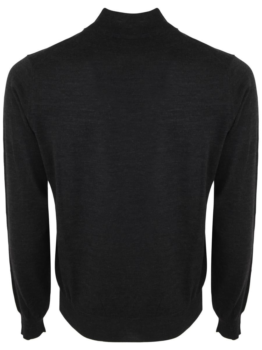Filippo De Laurentiis Royal Merino Long Sleeves High Neck Sweater Clothing