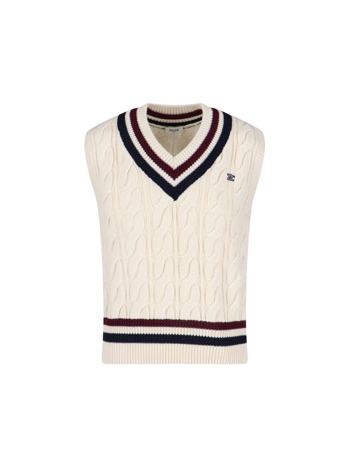 Celine triomphe Vest Sweater