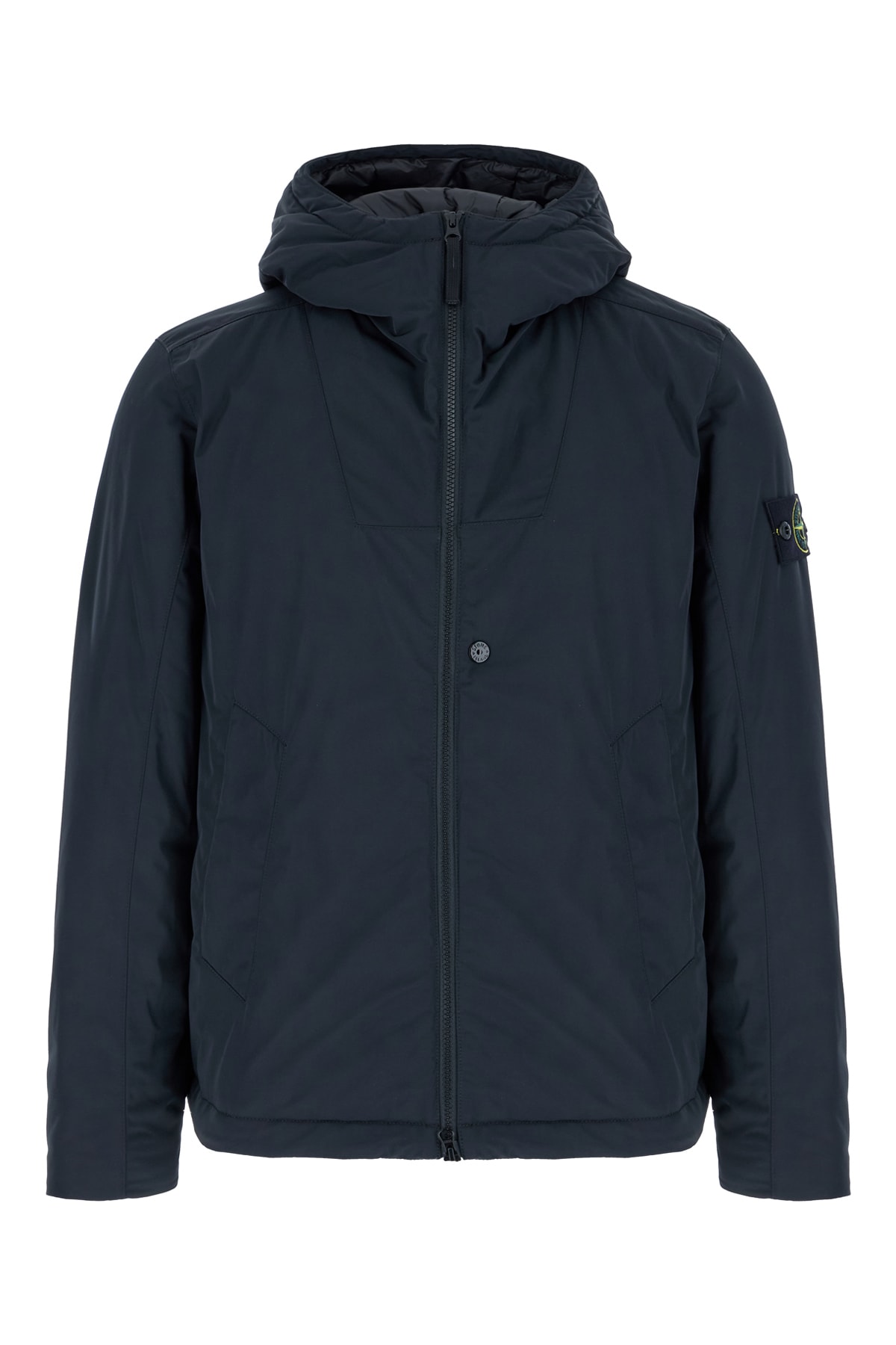 Stone Island Midnight Blue Polyester Padded Jacket