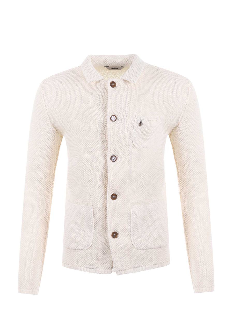 Paoloni Honeycomb Knit Cardigan