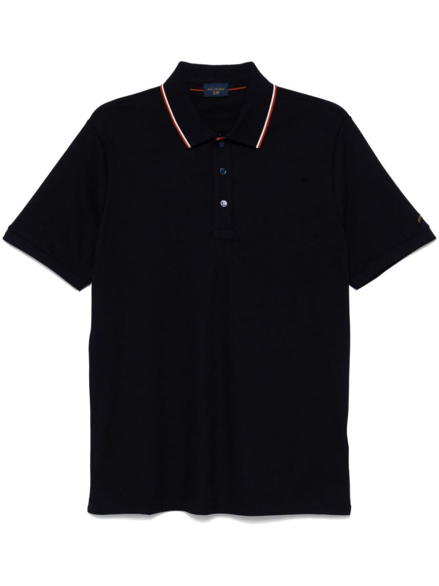 Paul & Shark Cotton Pique Polo Clothing