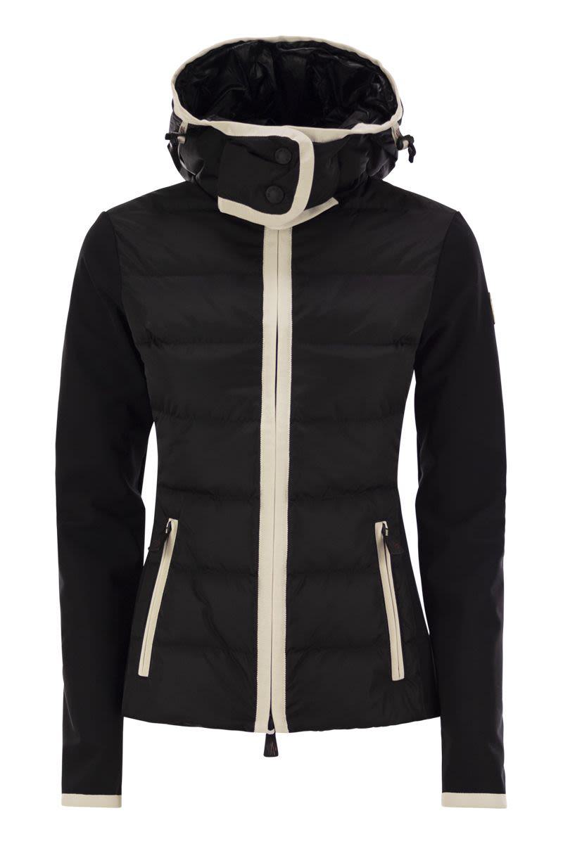 Moncler Grenoble Padded Sweatshirt With Hood And Zip
