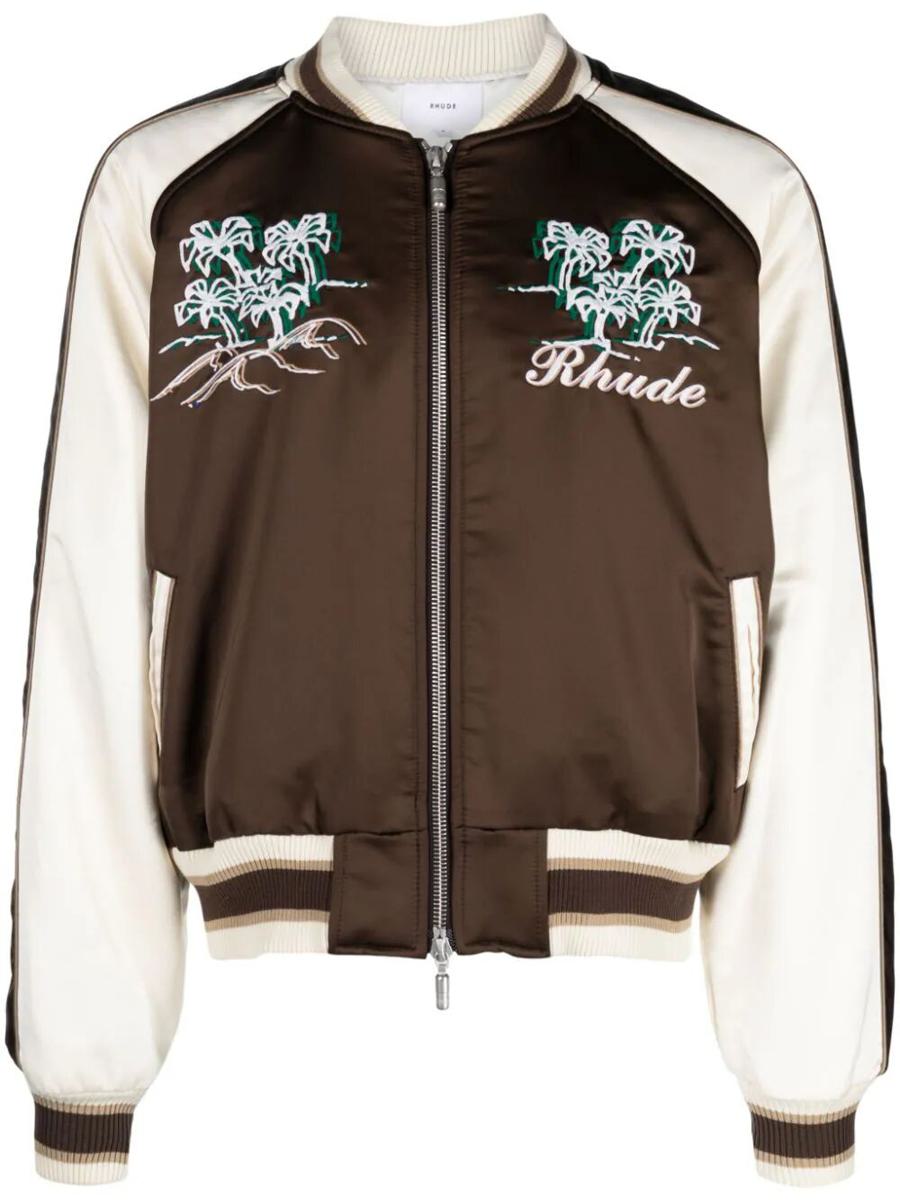 Rhude Crepe Satin Souvenier Jacket Clothing
