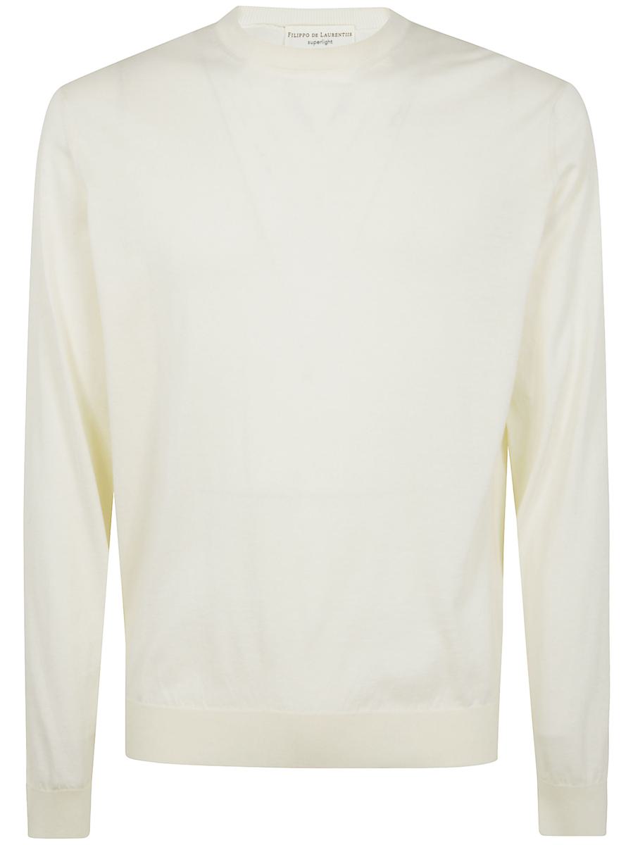 Filippo De Laurentiis Long Sleeves Round Neck Sweater Clothing