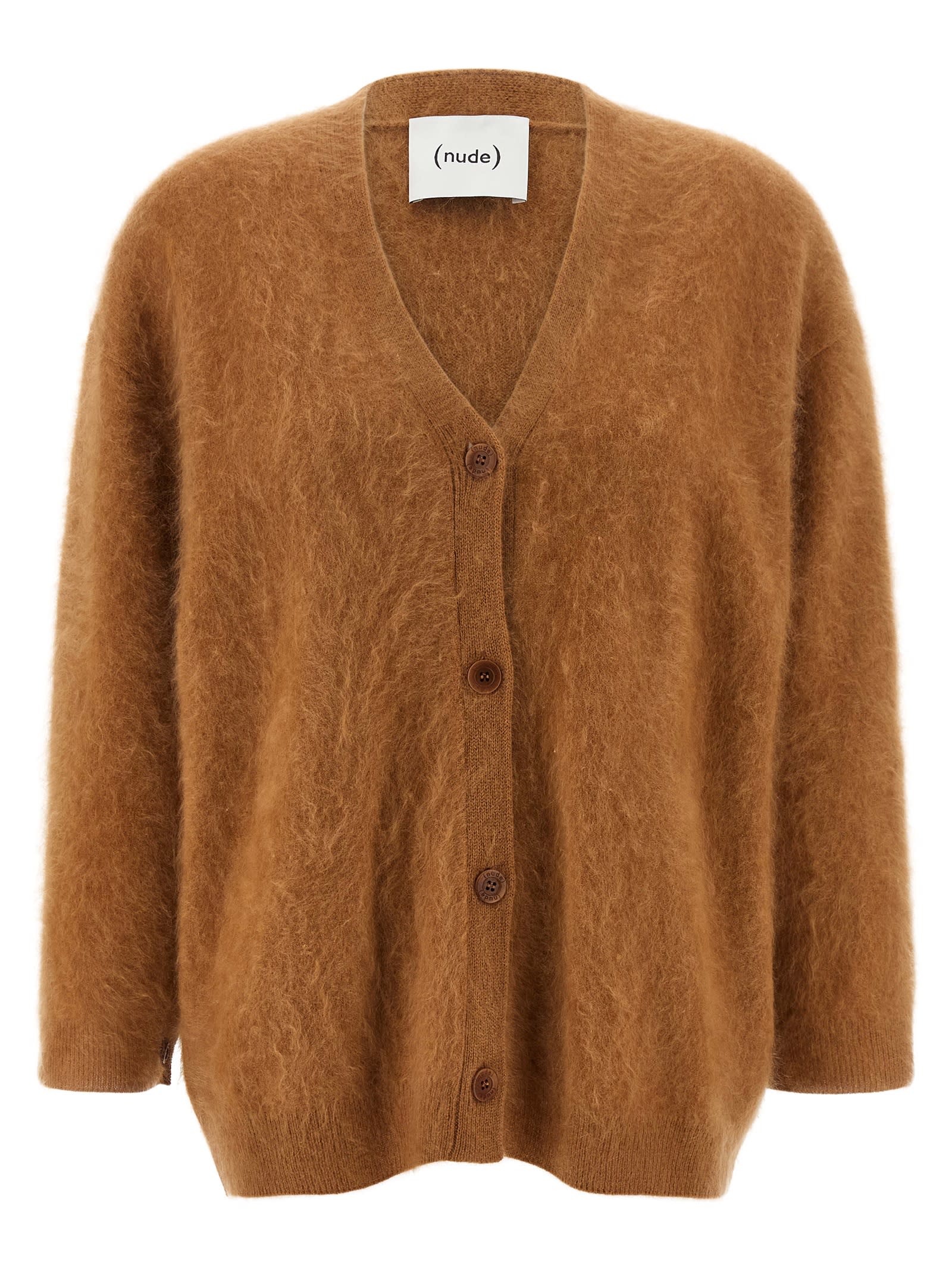 (nude) Cashmere Cardigan