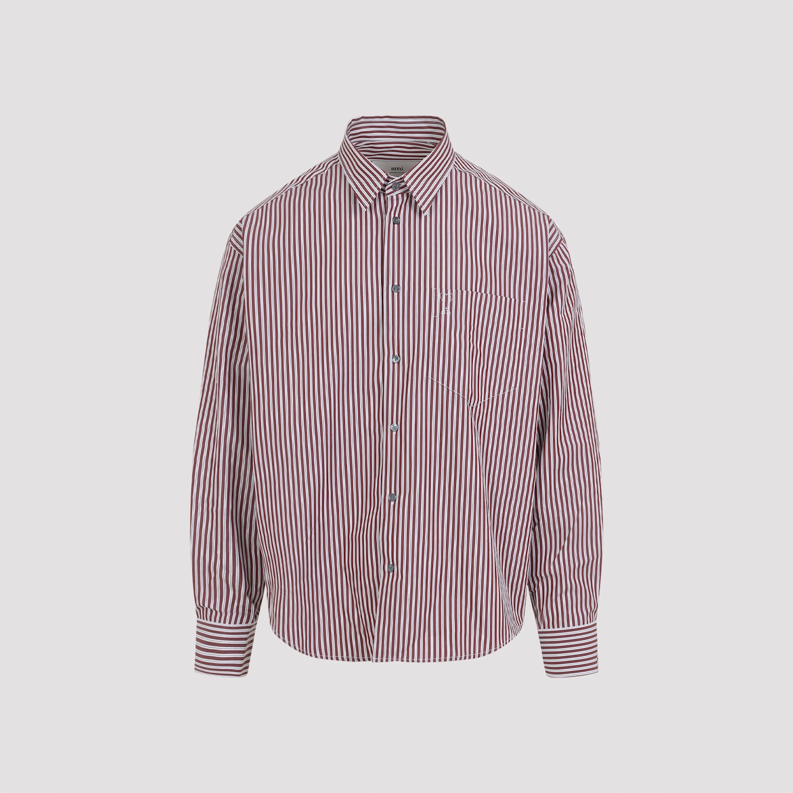 Ami Alexandre Mattiussi Embossed Adc Boxy Shirt