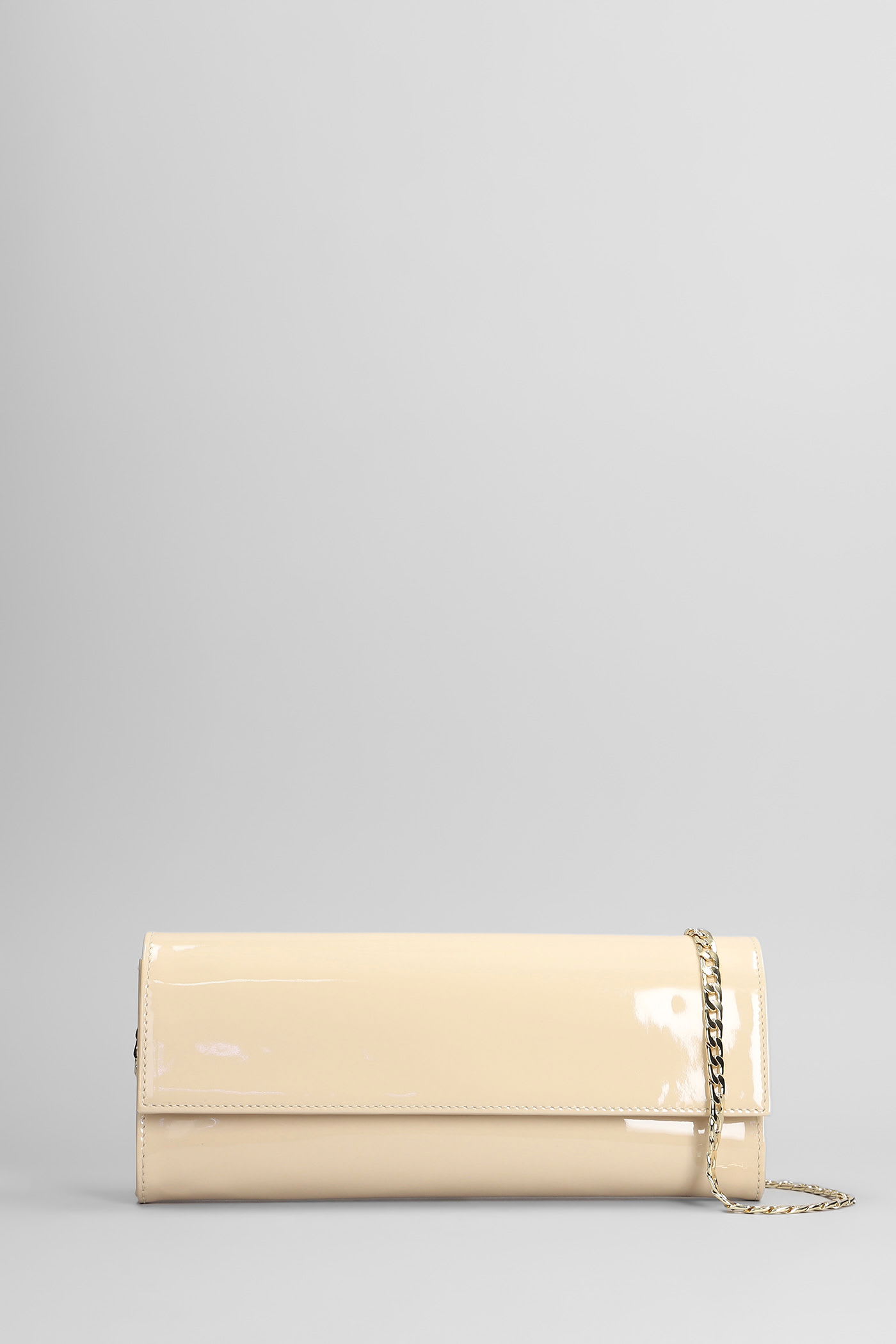 Aldo Castagna Shoulder Bag In Powder Patent Leather