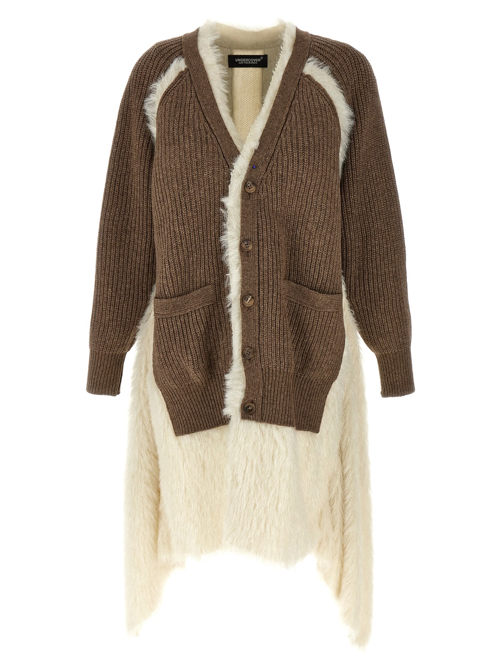 Undercover Jun Takahashi Two-material Cardigan