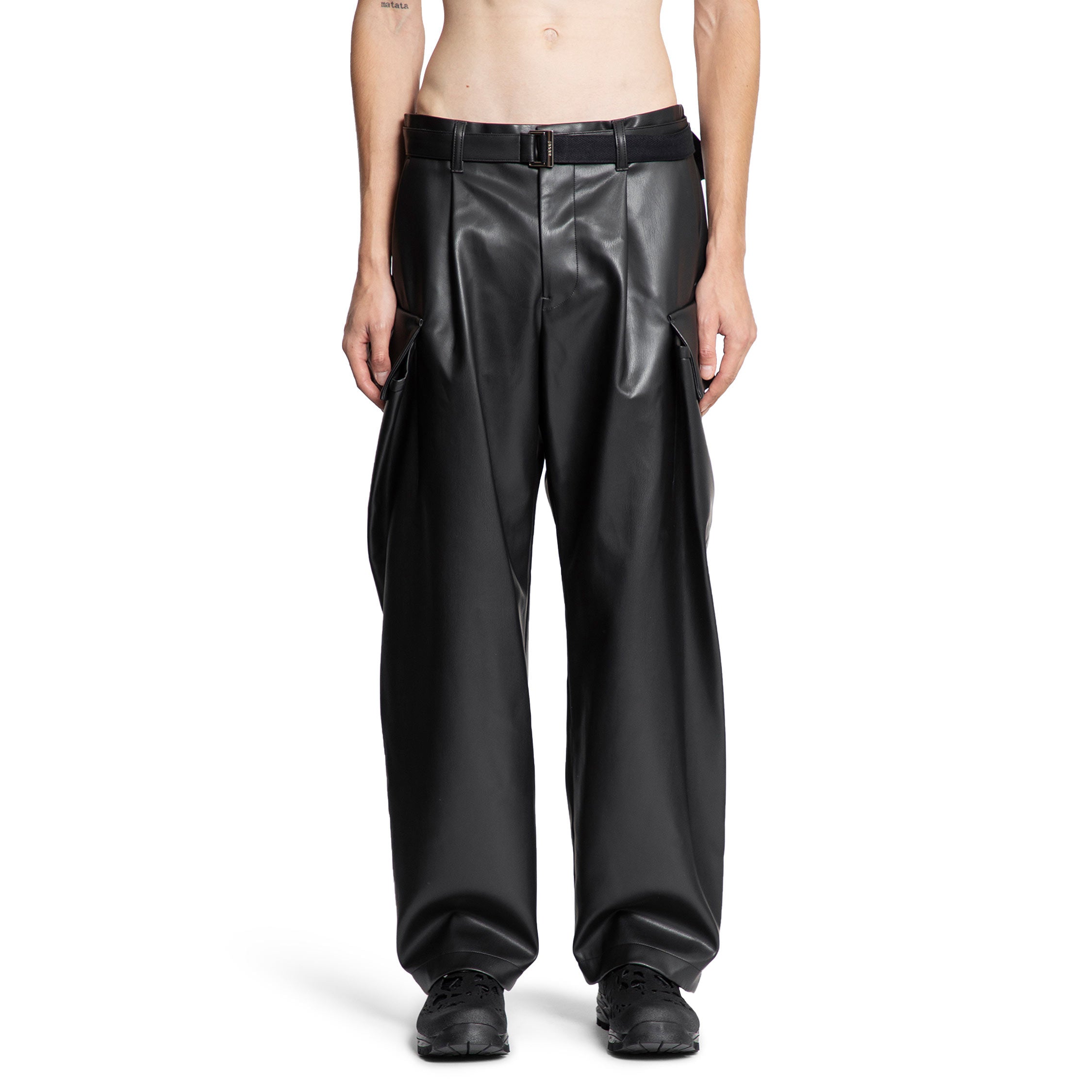 Faux Leather Pants