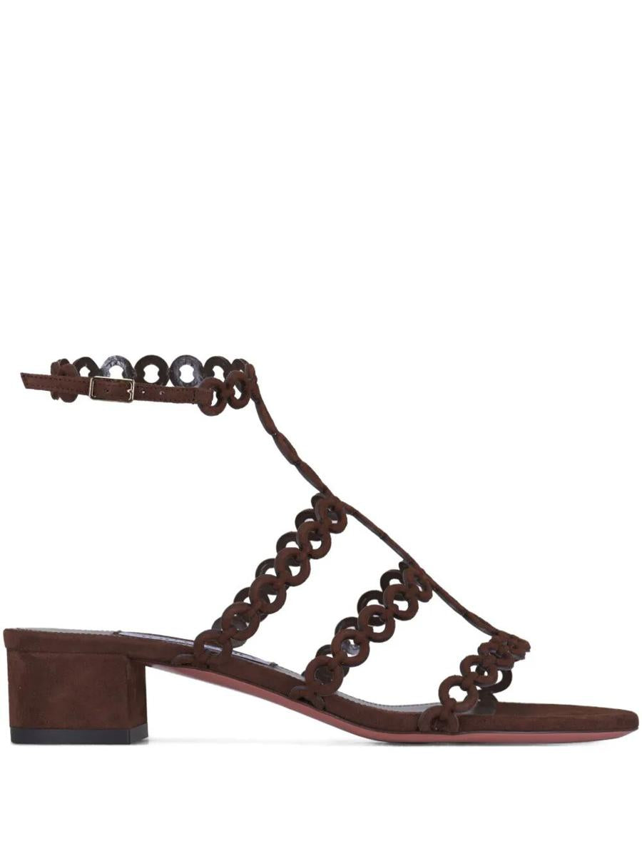 Aquazzura Infinity Chain Sandals 35 Shoes