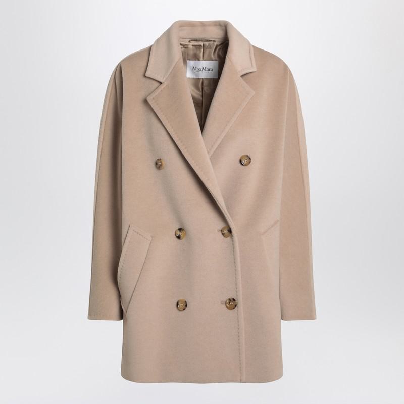 Max Mara 101801 Icon Short Coat In Écru