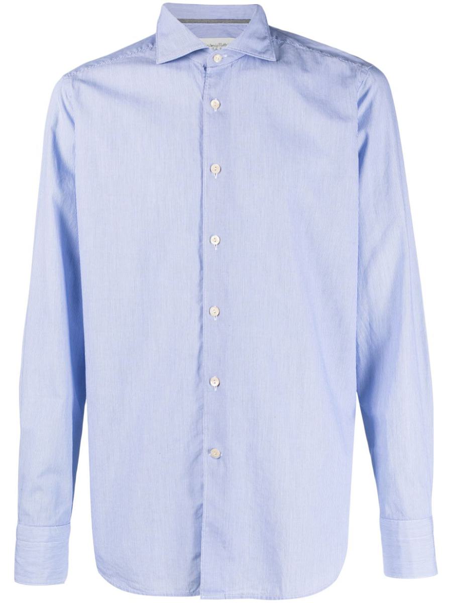 Tintoria Mattei Pinstripe Cotton Shirt Clothing