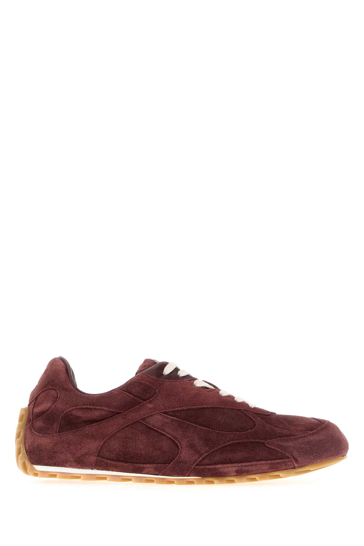 Bottega Veneta Grape Suede Orbit Fish Sneakers