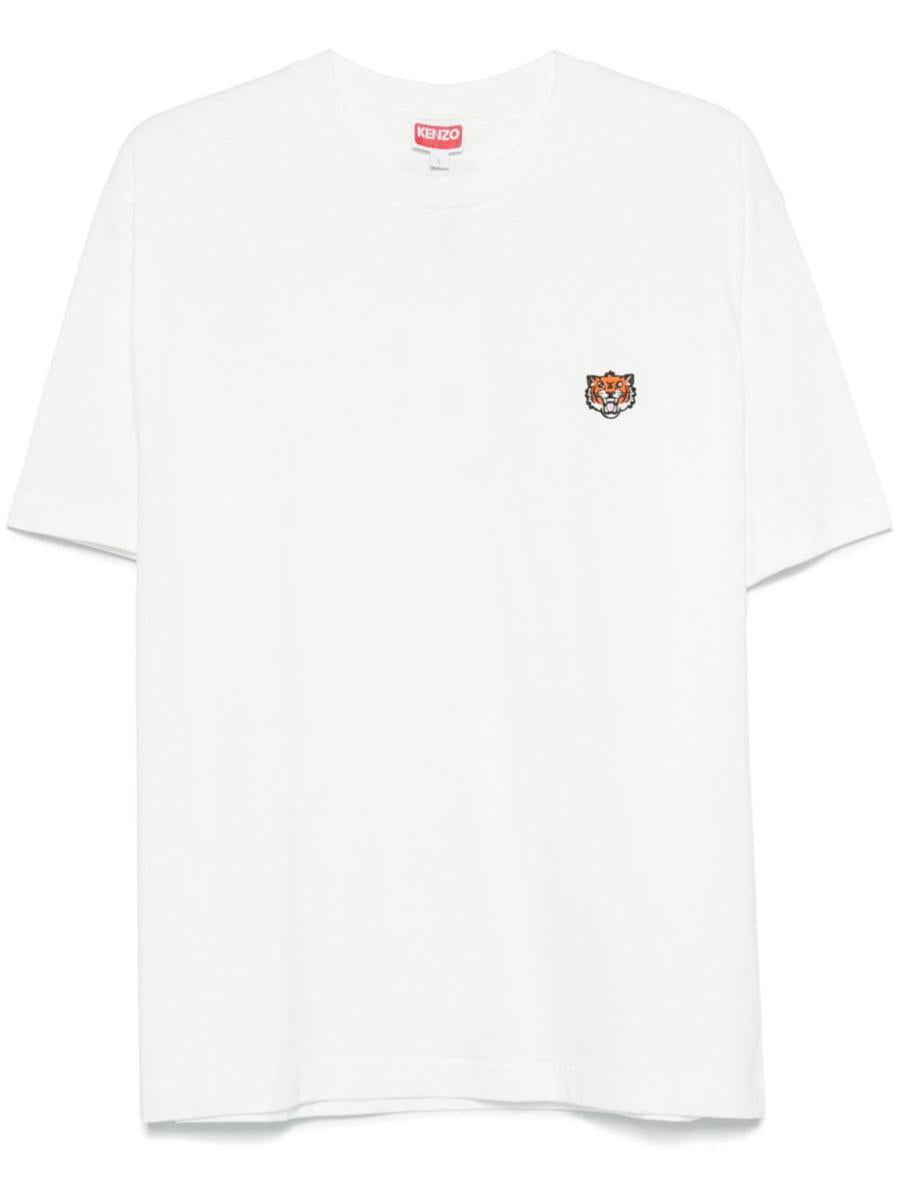 Kenzo "Lucky Tiger" Embroidered T-Shirt