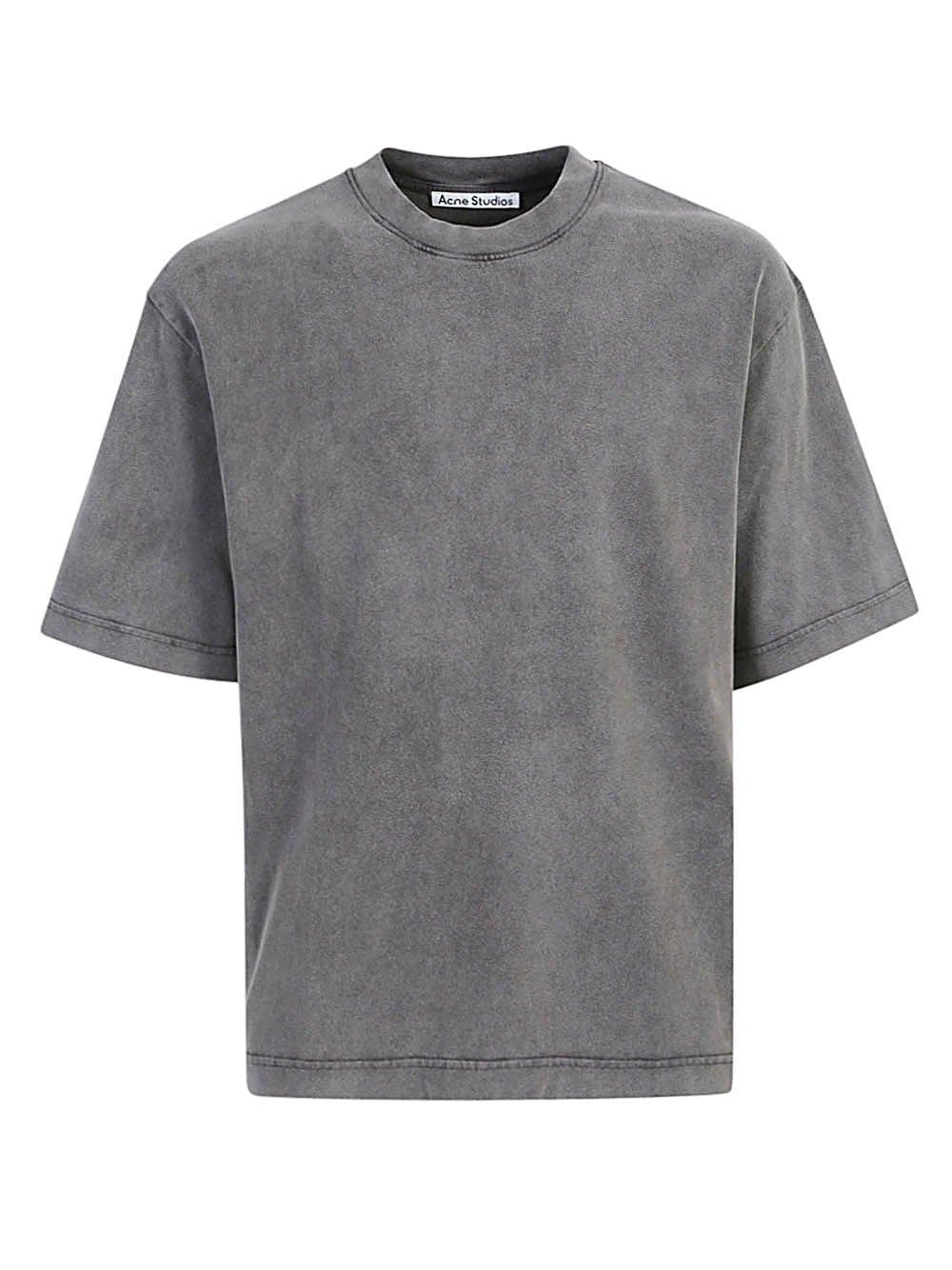 Acne Studios Gray Cotton T-shirt