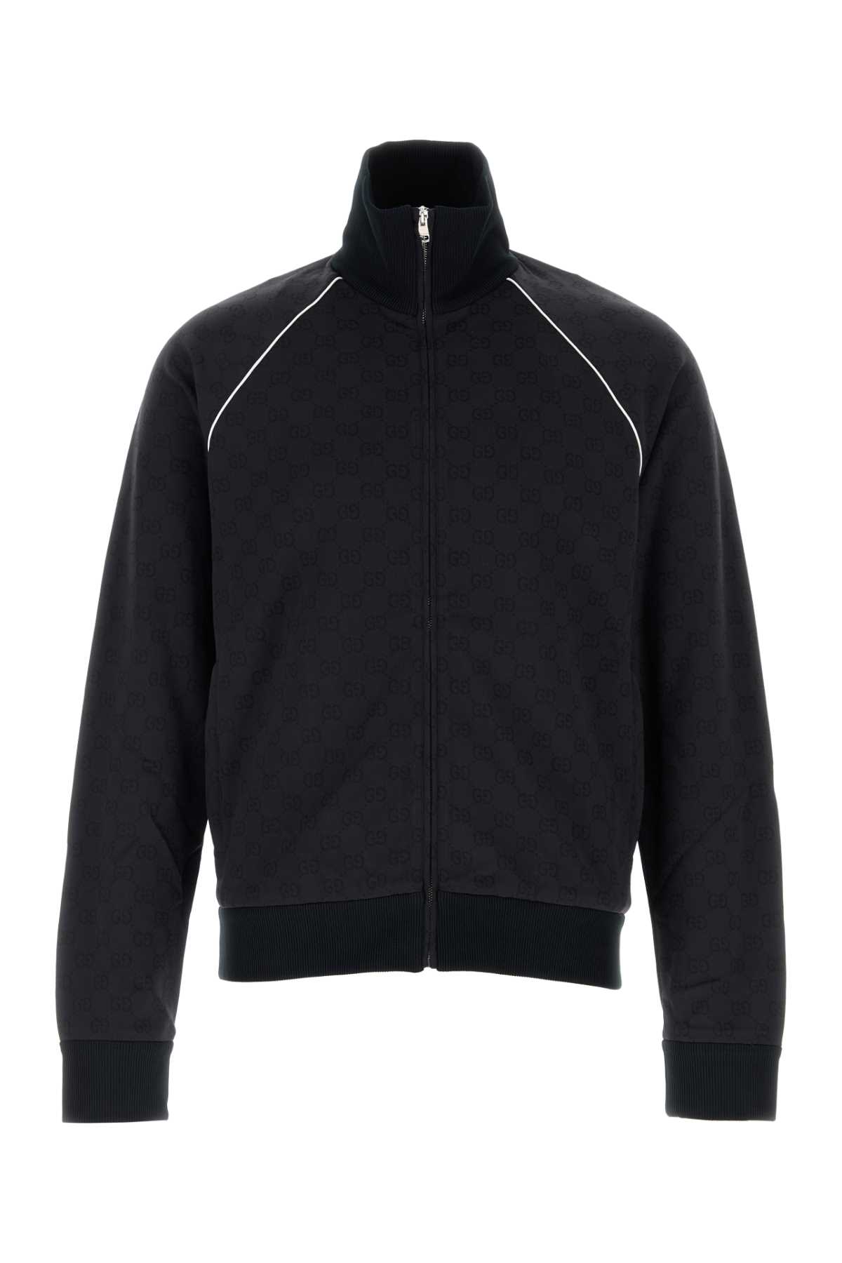 Gucci Embroidered Nylon Blend Sweatshirt