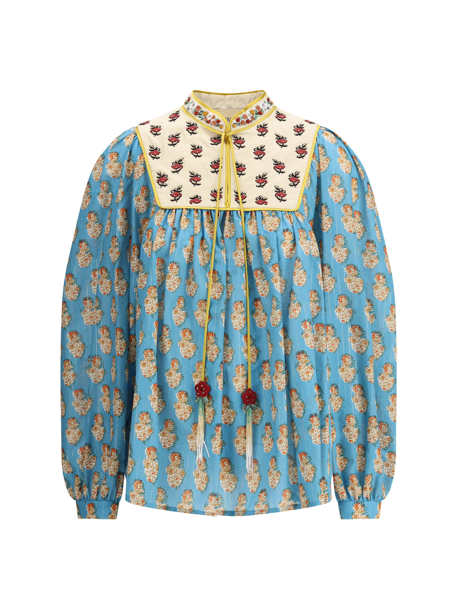 Valentino Petales Damour Print Blouse