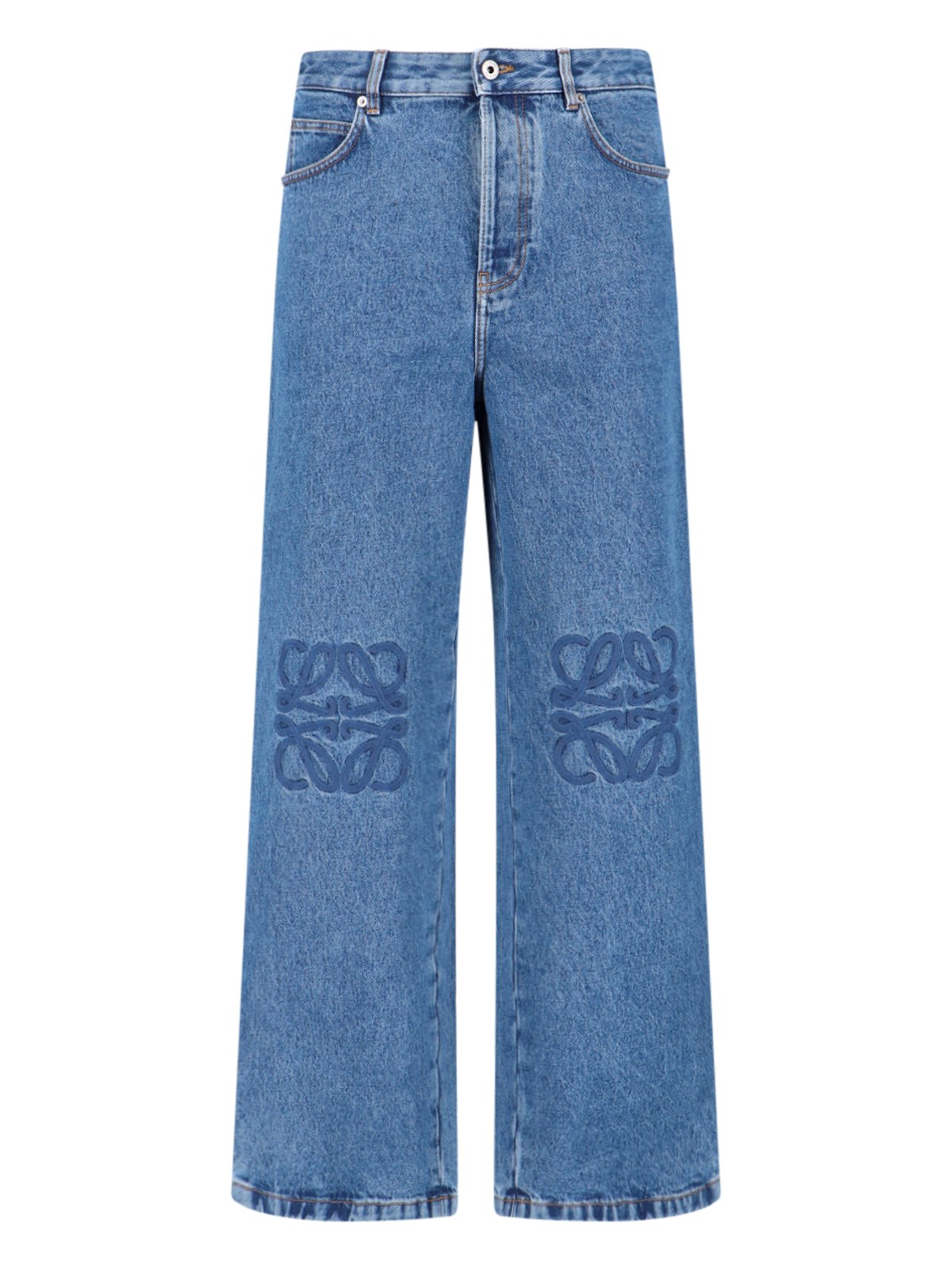 Loewe "Anagram" Straight Jeans