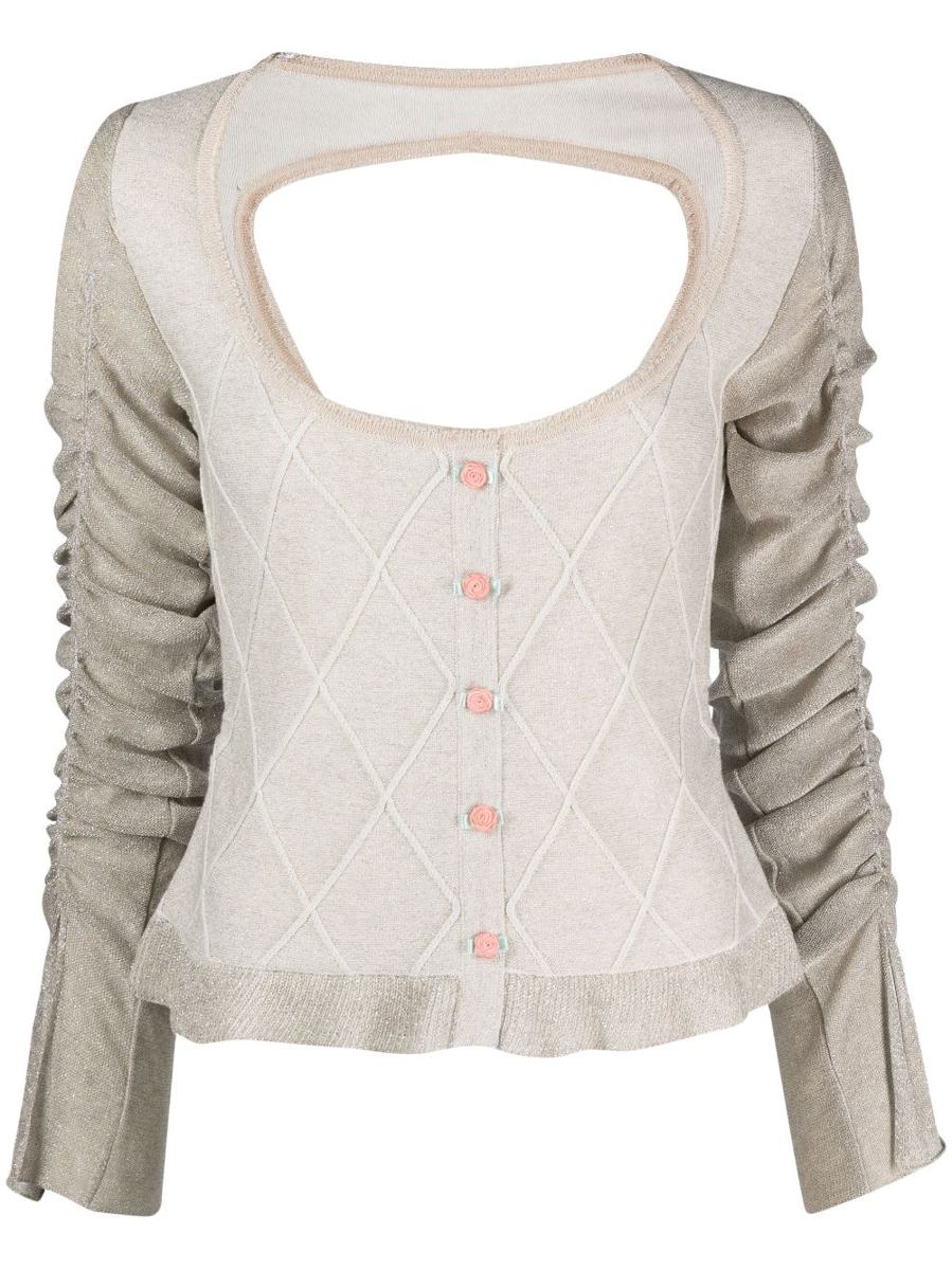 Cormio Cardigan With Button Clothing