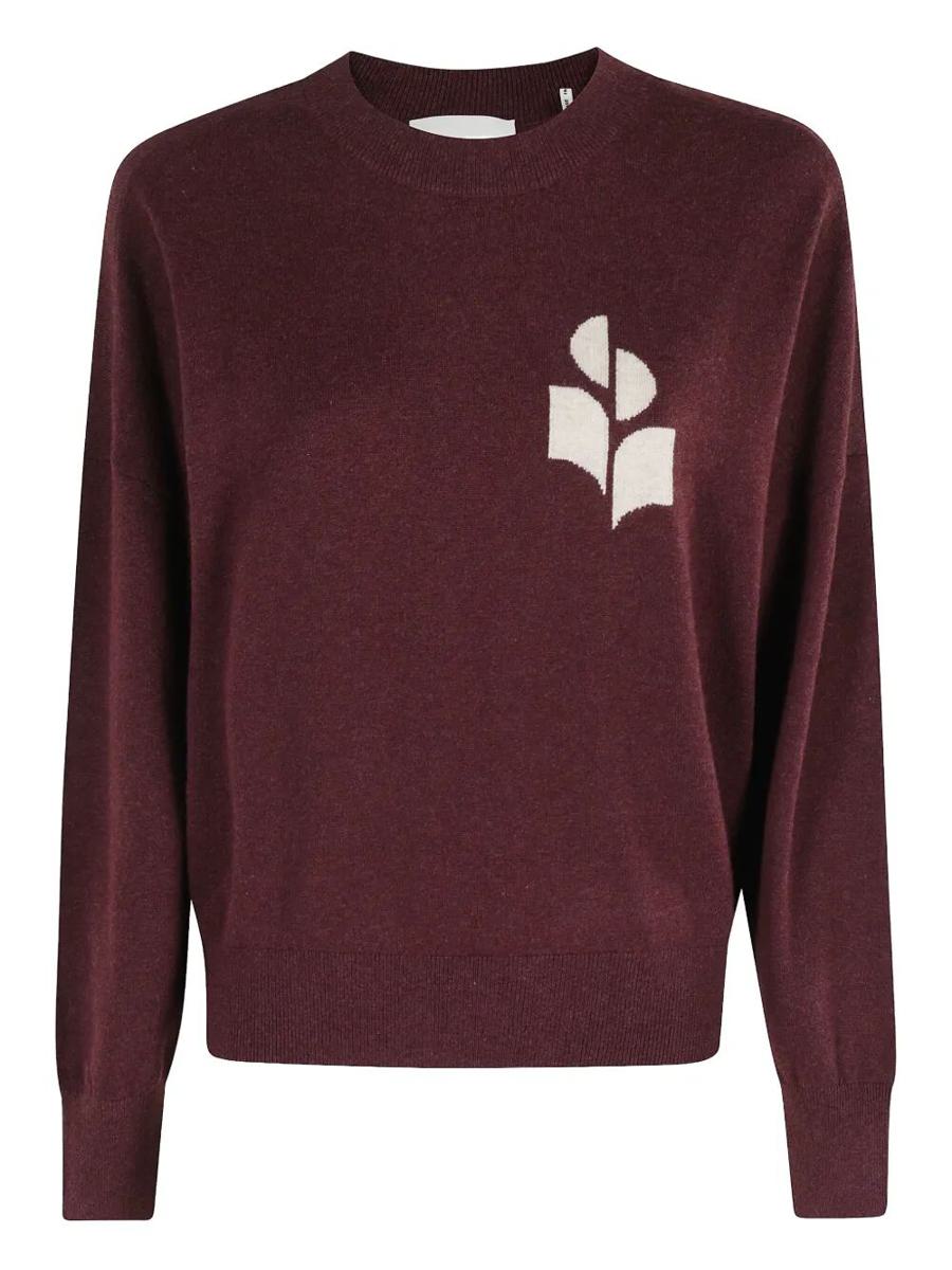 Isabel Marant Étoile Marisans Mixed Cotton Logo Sweater Clothing