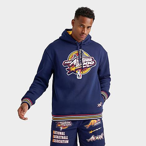 Mitchell & Ness Men's 2000 NBA All-Star Pullover Hoodie in Navy Size: Medium