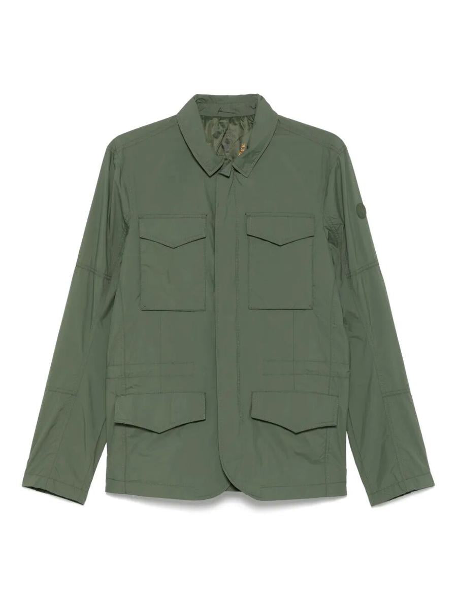 Save The Duck Logo-Patch Lightweight Jacket Clothing