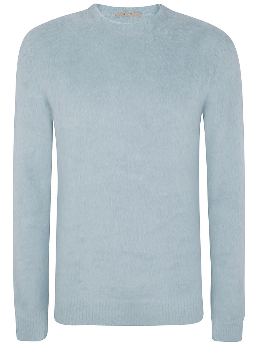 Roberto Collina Long Sleeves Pressed Gauze Round Neck Sweater Clothing