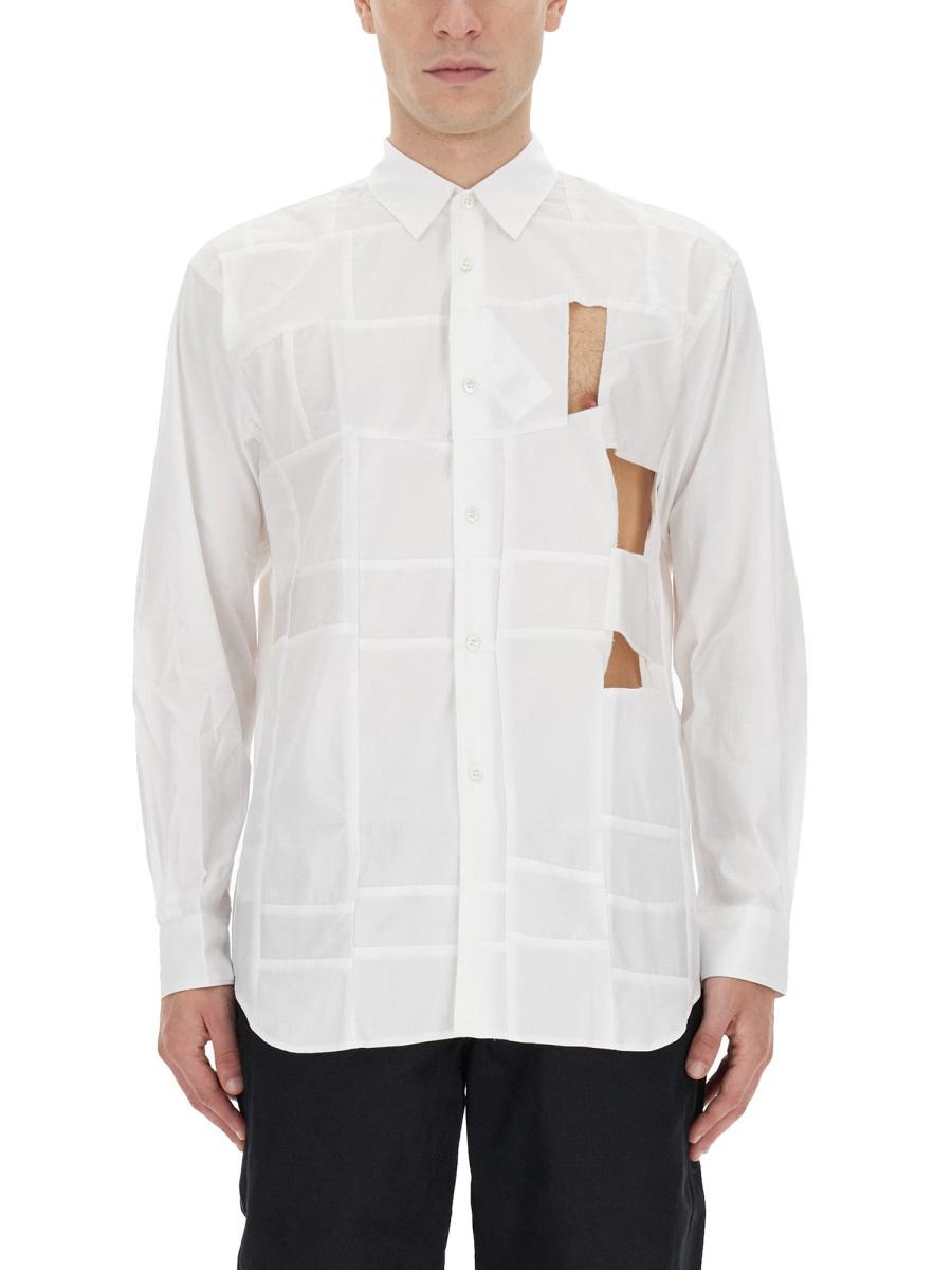 Comme Des Garçons Cut Out Shirt