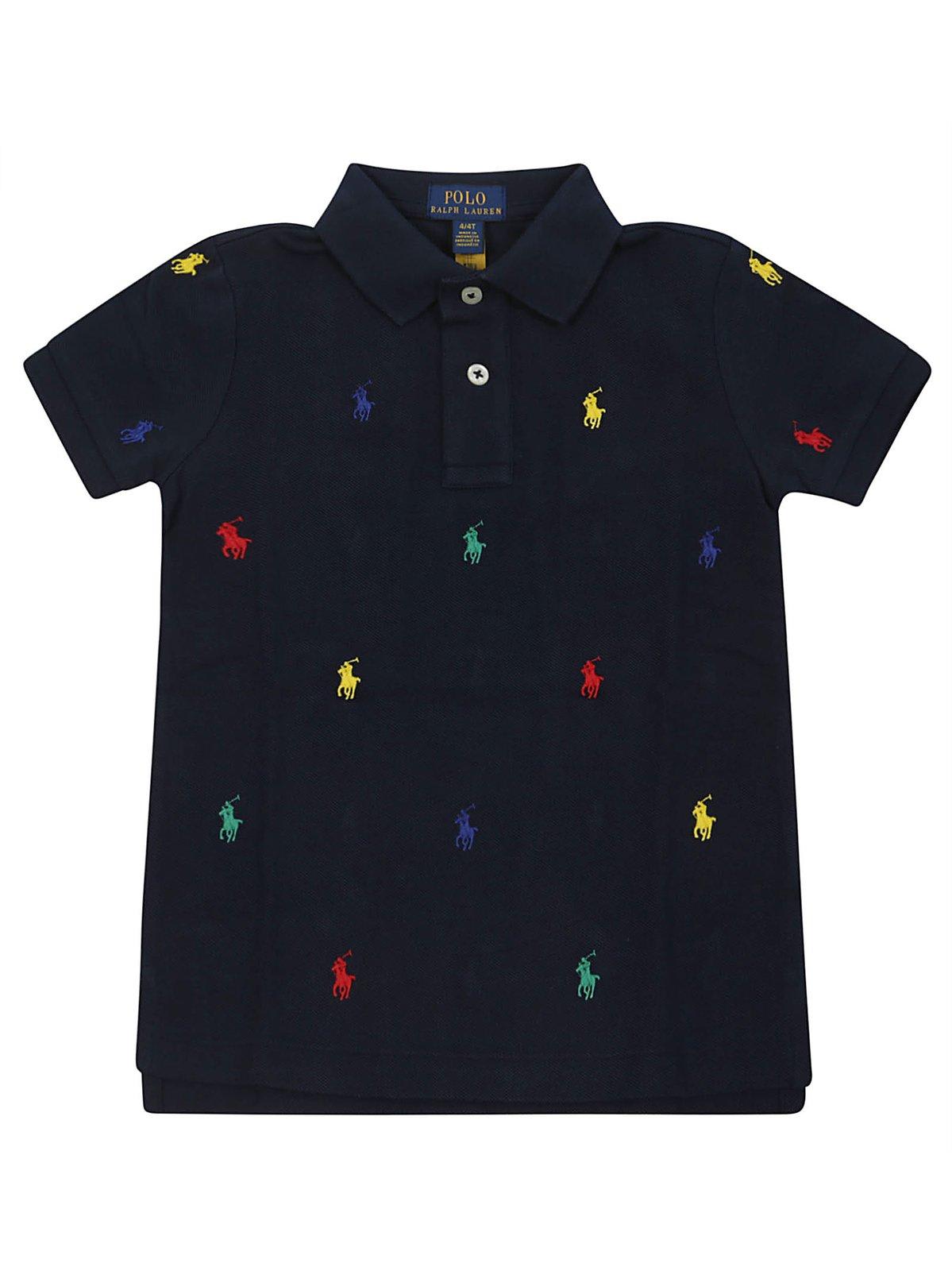 Ralph Lauren Polo Pony Embroidered Short Ssleeved Polo Shirt