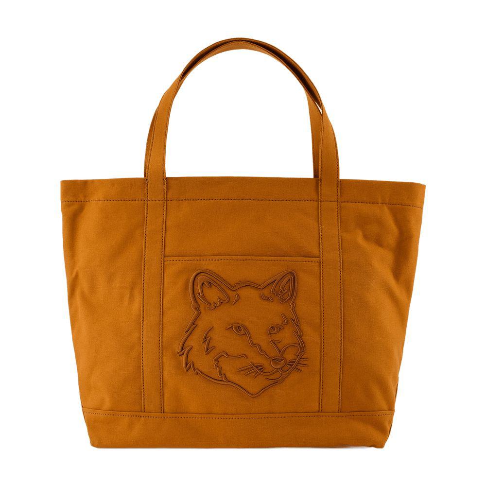 Maison Kitsuné Fox Head Large Shopper Bag