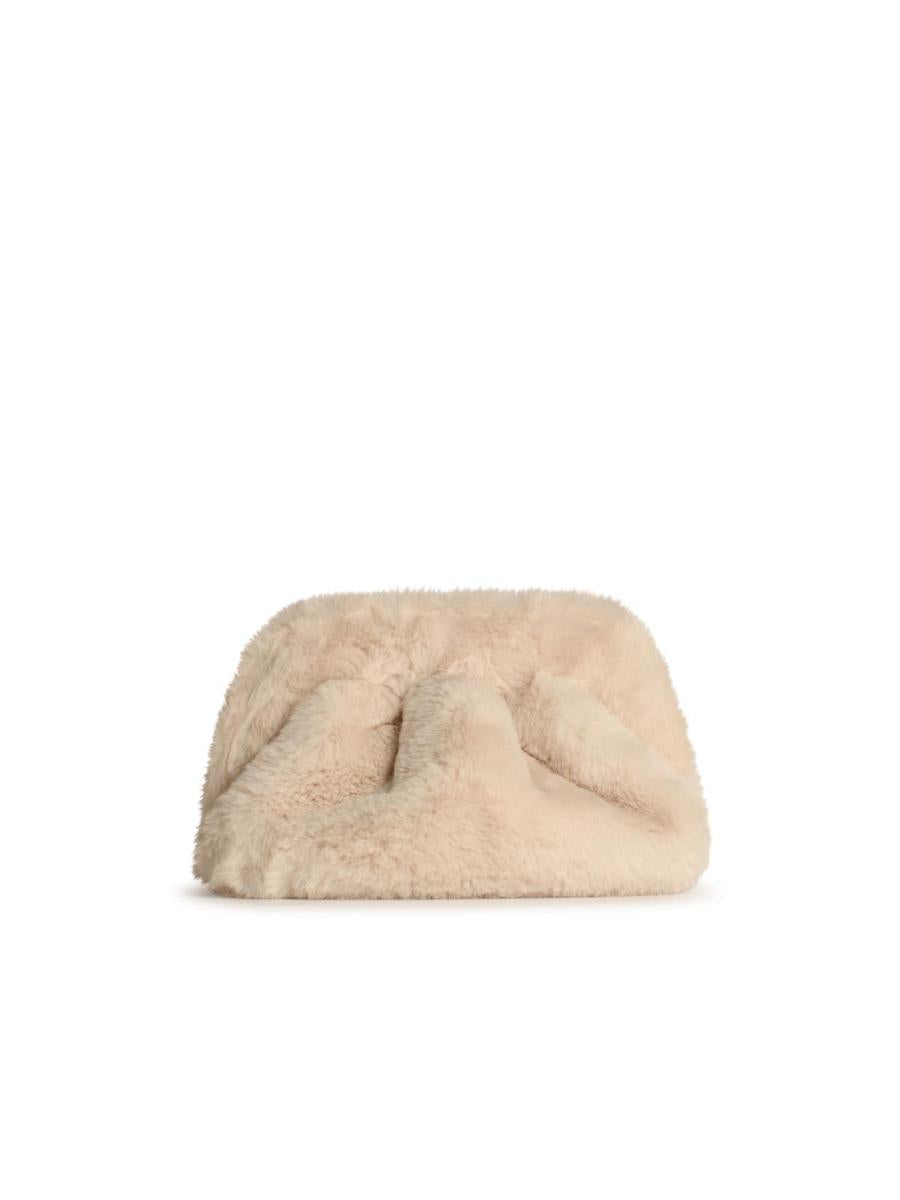 Themoirè 'Tia Teddy' Ivory Sorona Bag