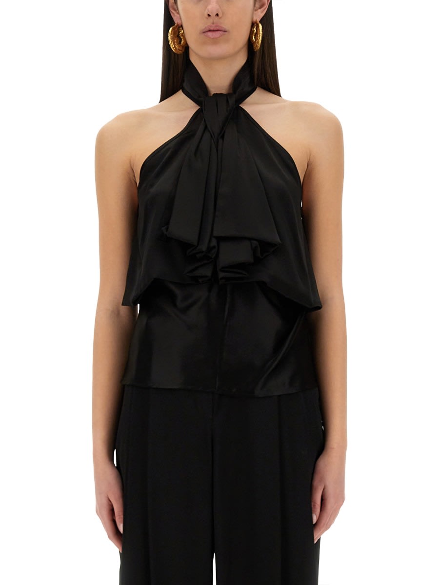 Nina Ricci flowing Top With Bow
