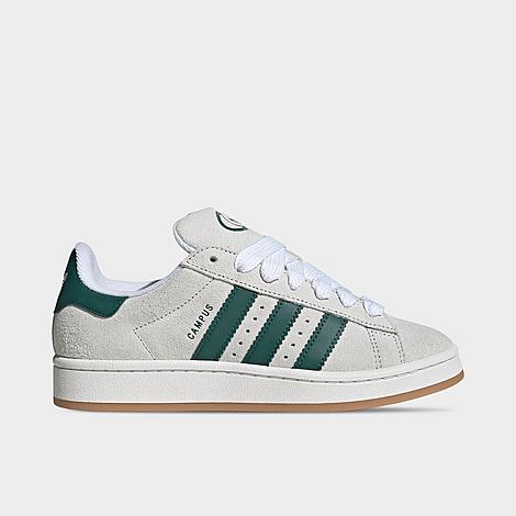 adidas Women's Originals Campus 00s Casual Shoes in Crystal White/Collegiate Green Size: 5.5