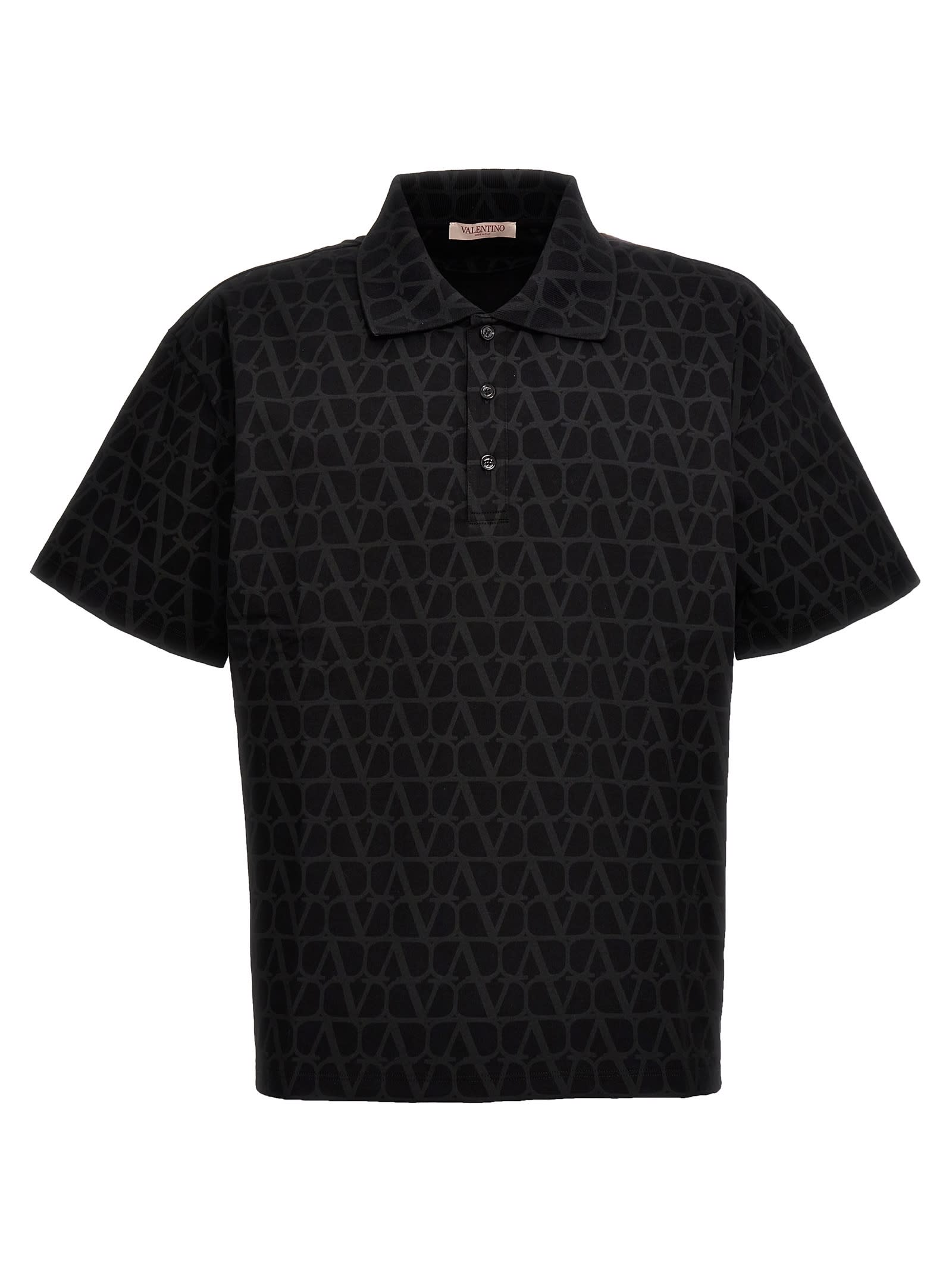 Valentino toile Iconographe Polo Shirt
