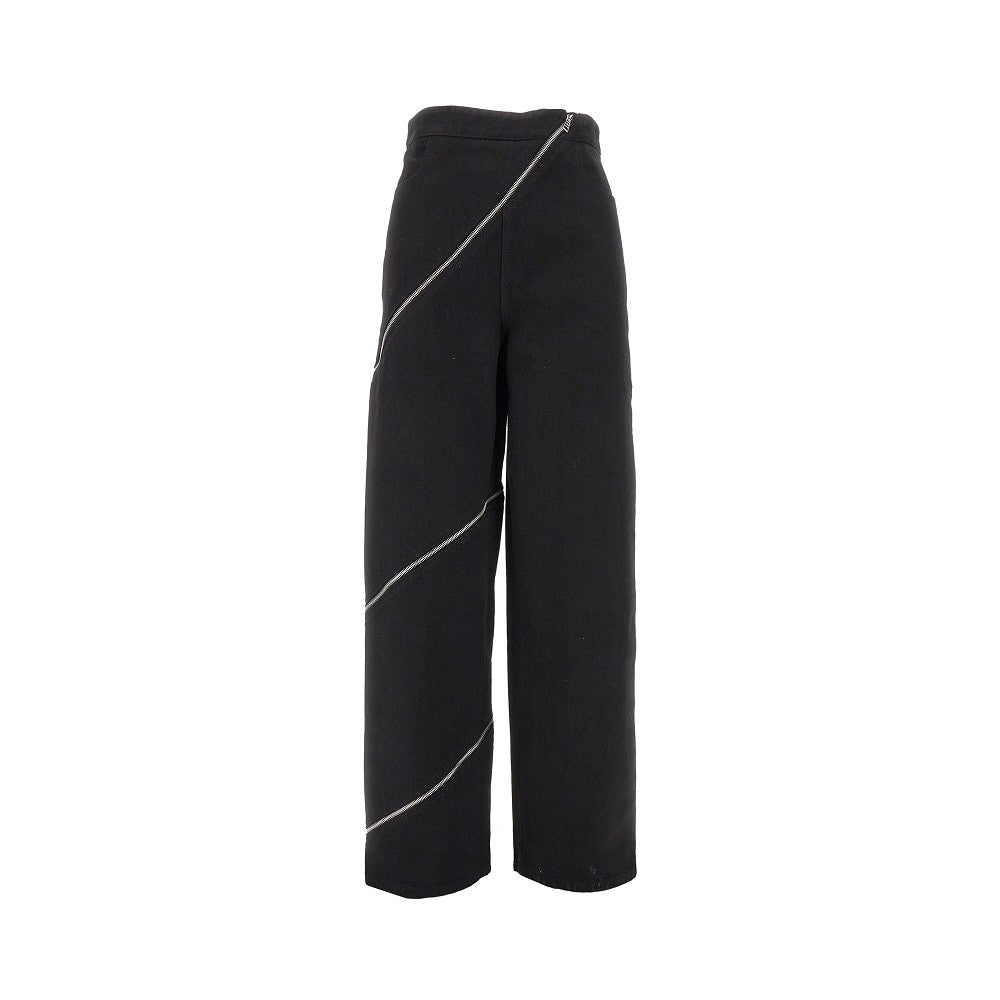 ALAIA 'Spiral' 女士牛仔长裤