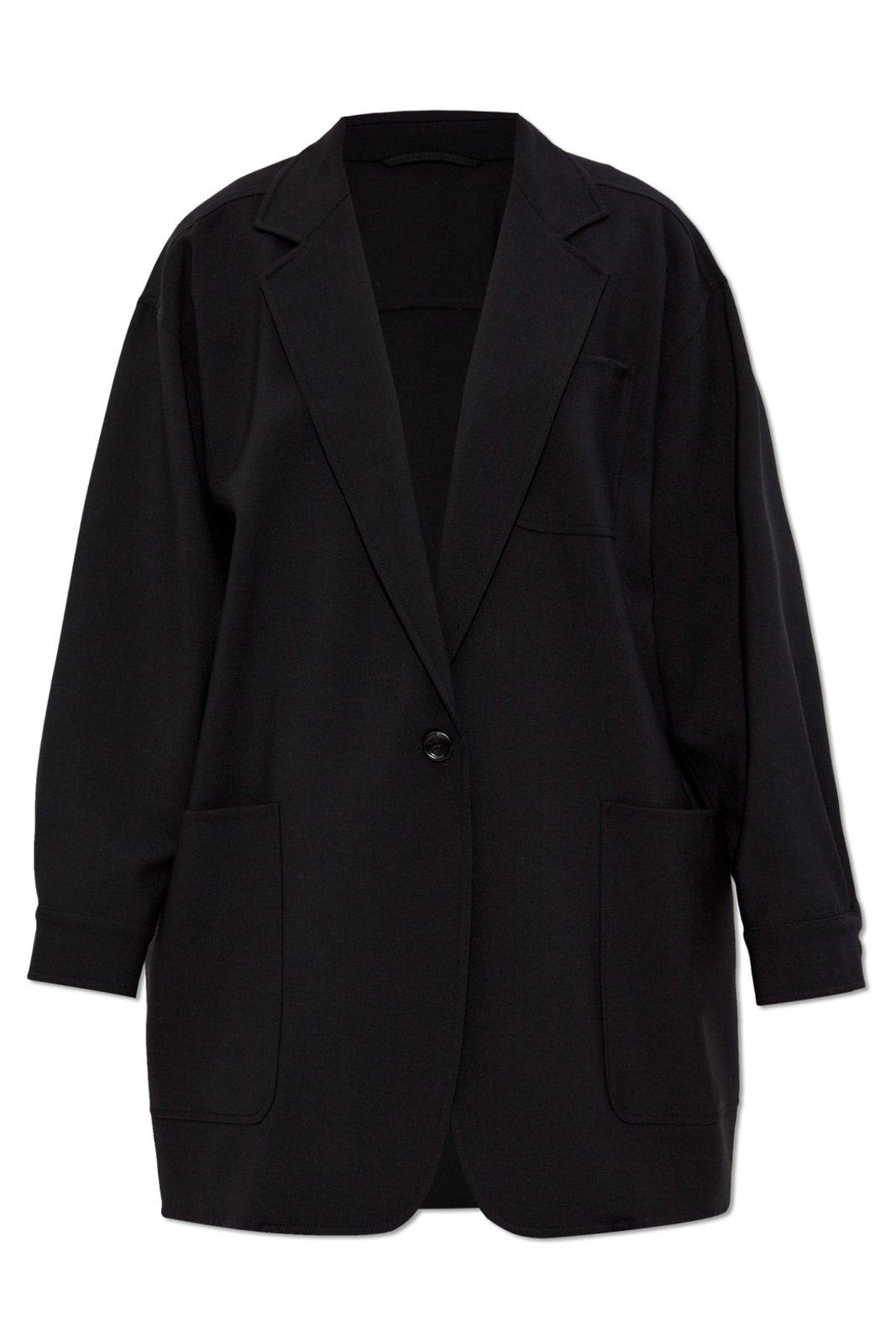 Orlaya Single-breasted Long-sleeved Jacket Max Mara