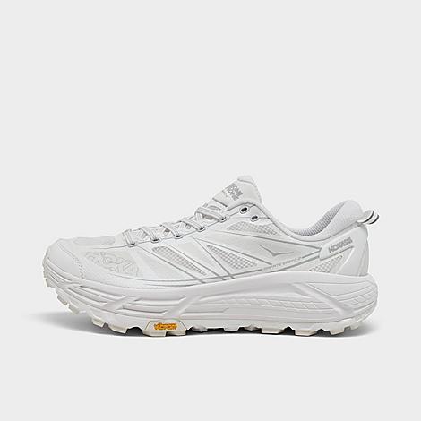 HOKA Men's Mafate Speed 2 Trail Running Shoes in White/Lunar Rock Size: 7.5